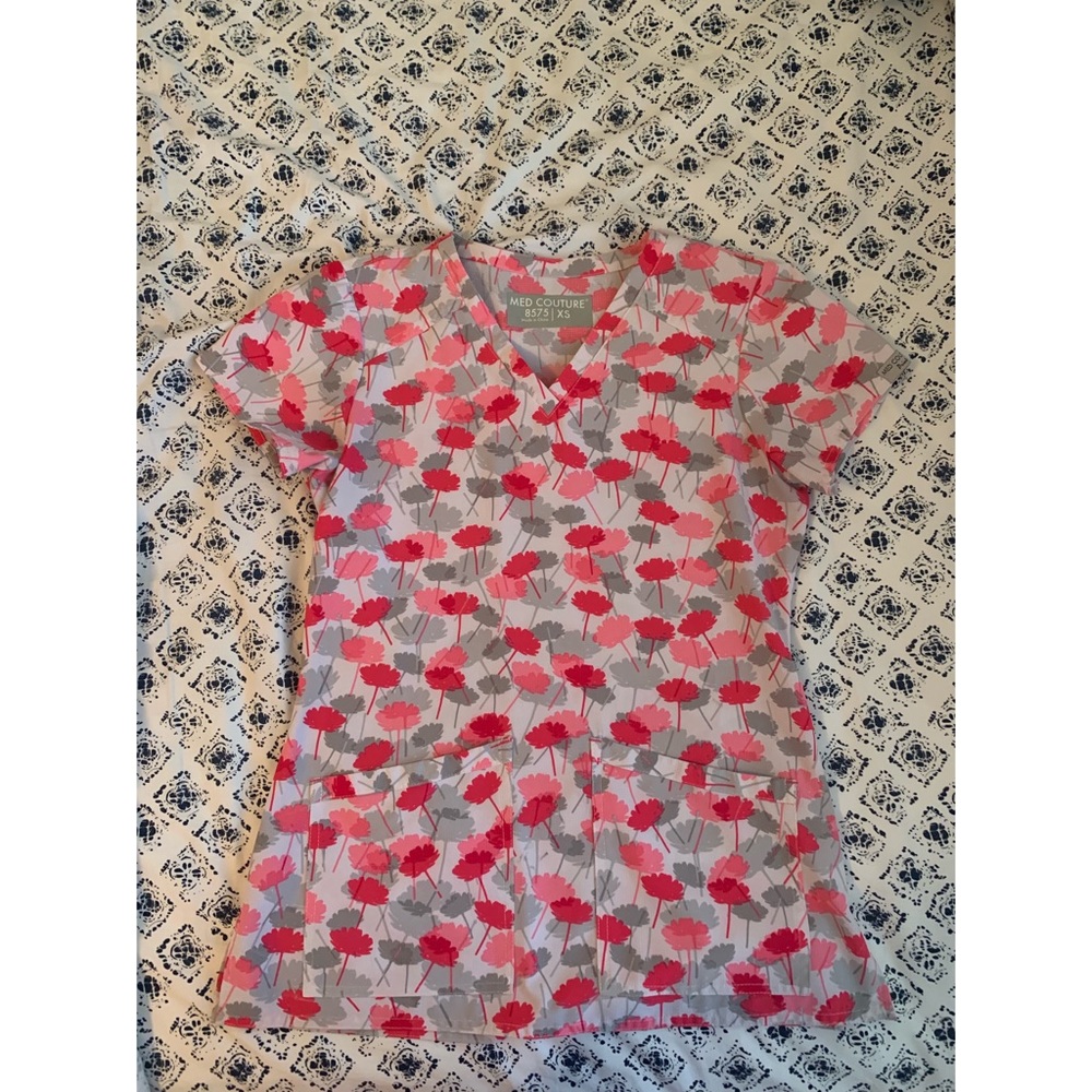 Med couture scrub top